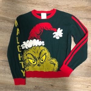 Kids Grinch Christmas Sweater
